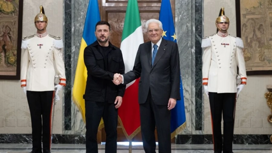 Президент Італії на зустрічі з Зеленським заявив, що безпека України – це безпека Європи