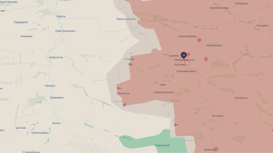 Сили оборони вийшли з Нововасилівського на Запоріжжі