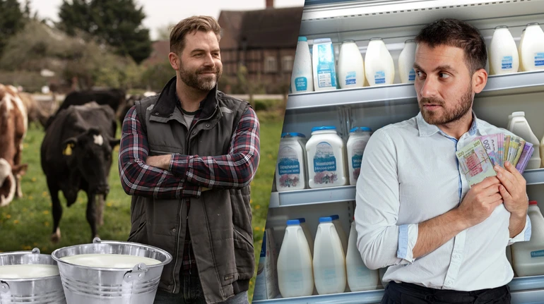 Фермеры работают в минус, а молочка в магазине не дешевеет. Кто забирает разницу?