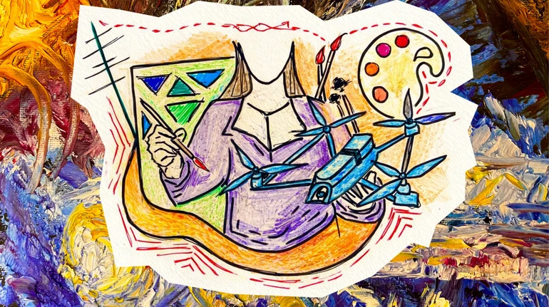 Сменила кисть на паяльник. Как украинская художница пошла на завод и возглавила цех по производству дронов