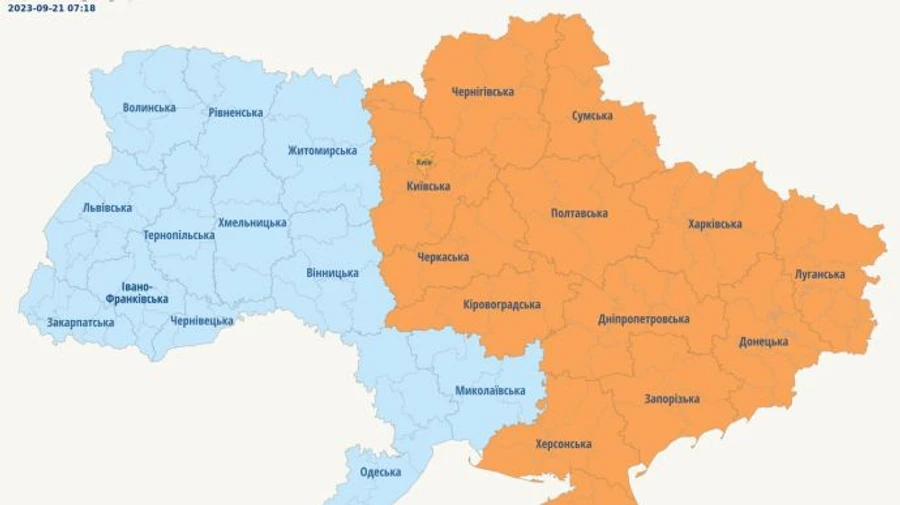 Майже по всій Україні була повторна тривога через ракети
