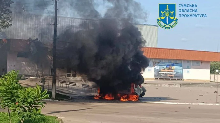 Two energy specialists wounded in Russian attack on Sumy Oblast