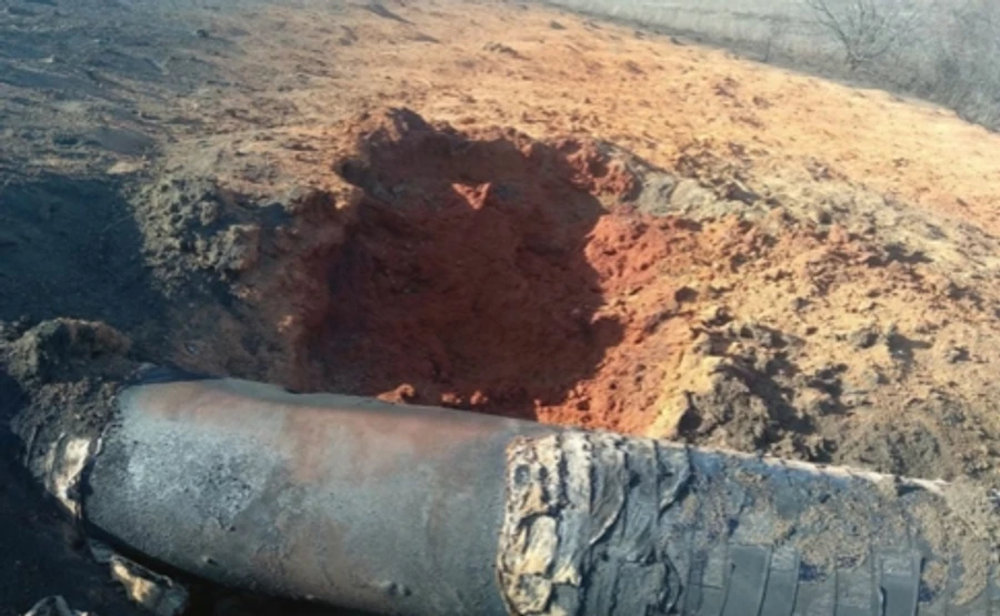 Окупанти били із 122-мм артилерії, пошкодили газопровід