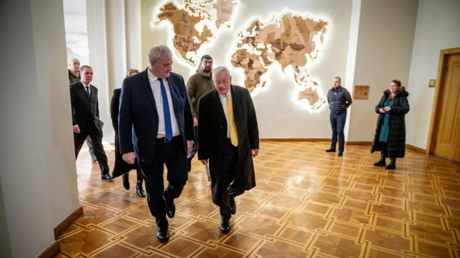 Ukraine's foreign minister reveals signals he conveyed to Trump's special envoy Kellogg at meeting in Kyiv – photos