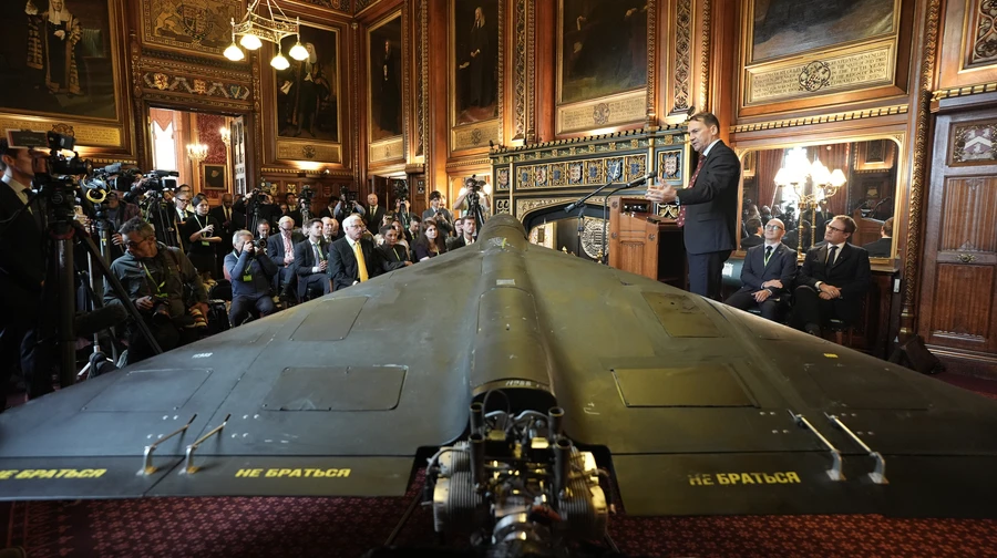 Sikorsky introduced Iranian Shahd in the British Parliament