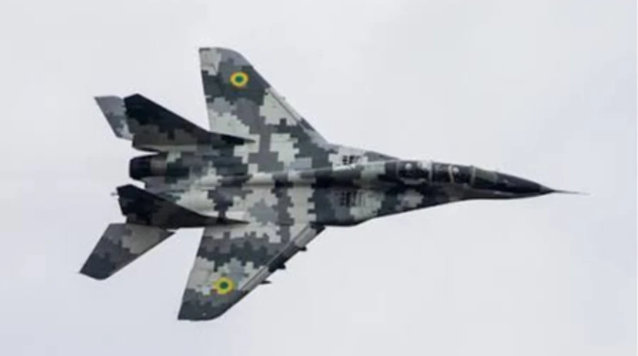 Воздушные силы: Украина потеряла МиГ-29, пилот катапультировался