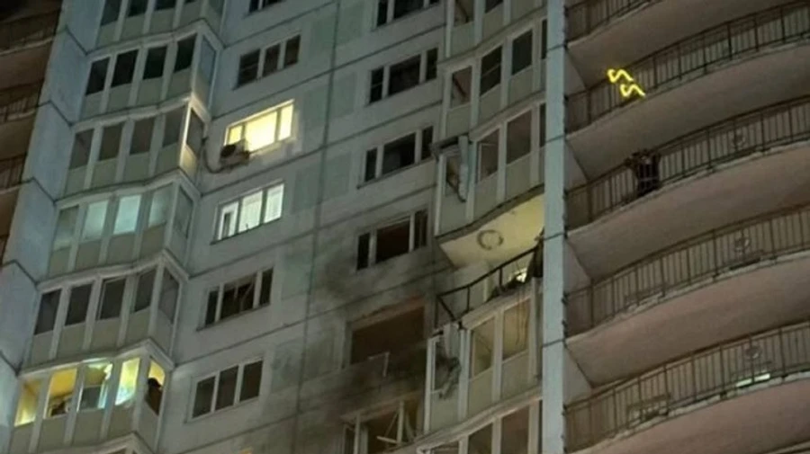 Three buildings damaged in drone attack on Moscow Oblast