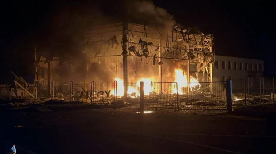 В Броварском районе Киевщины из-за атаки БПЛА травмирован мужчина, возникли пожары – ОВА