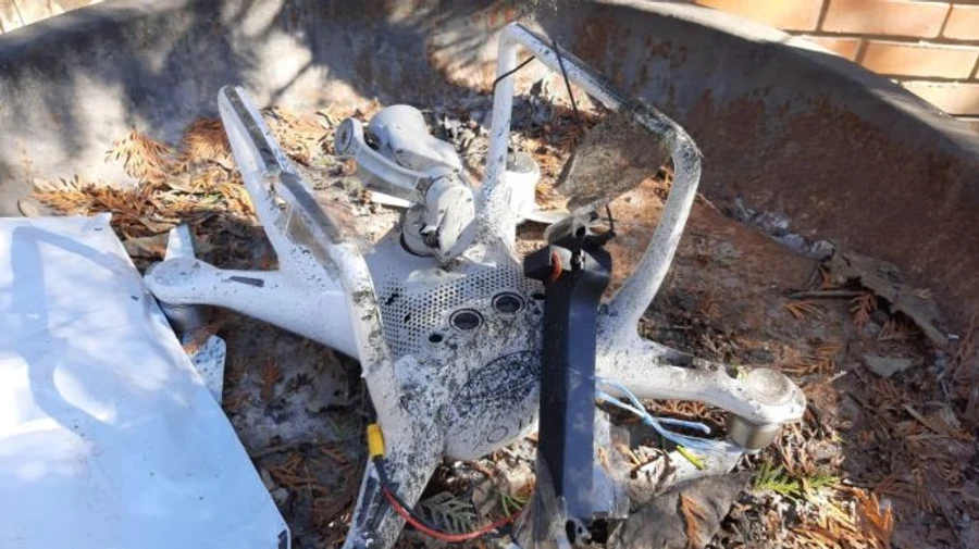 В Одессе на двор предпринимателя с квадрокоптера сбросила гранату