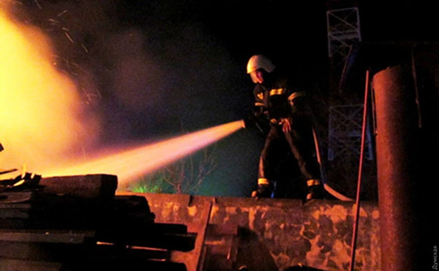 В Одесі горів монастир УПЦ МП