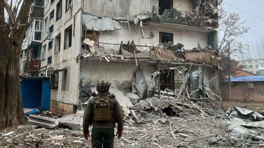 Russians drop aerial bomb on city in Donetsk Oblast, killing one person and injuring four