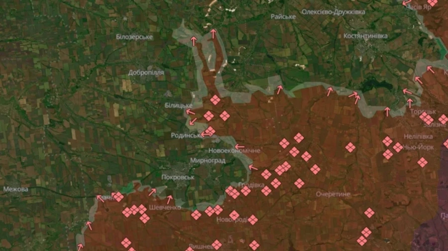 Ukraine's Azov corps reports on Russian losses on Pokrovsk front