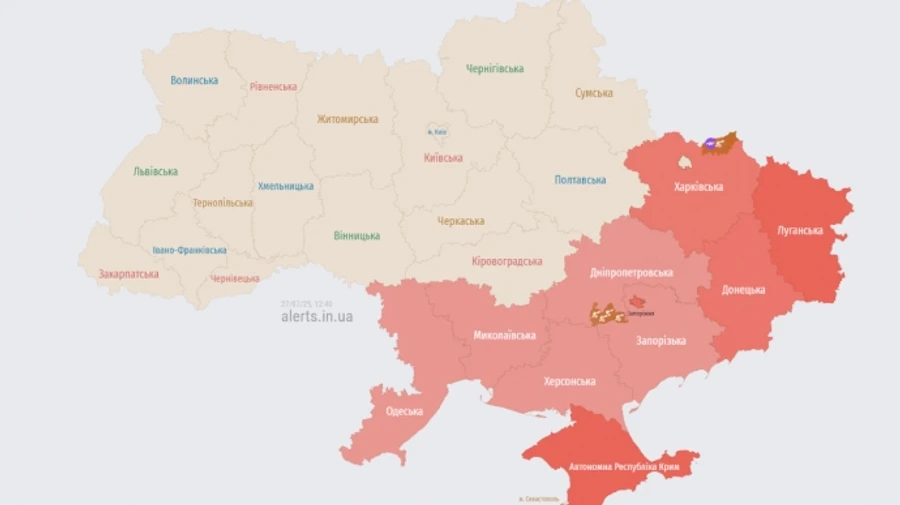 Russians launch drones on Odesa