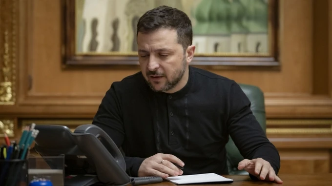 Zelenskyy discusses with Polish PM Tusk what is necessary for negotiations with Putin