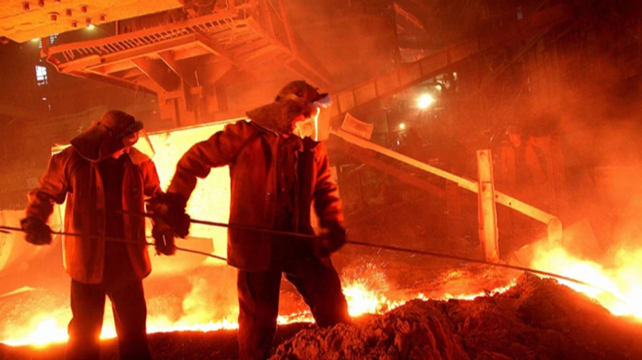 Ukraine's steel production halved in August