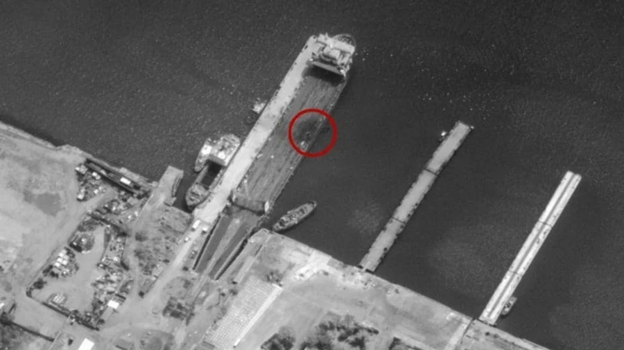 Ukrainian forces hit ferry crossing in Crimea with ATACMS missiles – photo