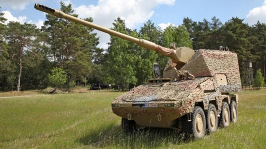 В Германии начали тестировать САУ RCH-155, Украина получит их первой