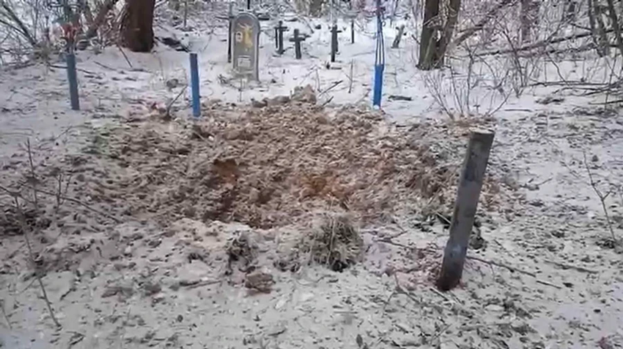 Russians attack funeral procession in Chernihiv Oblast