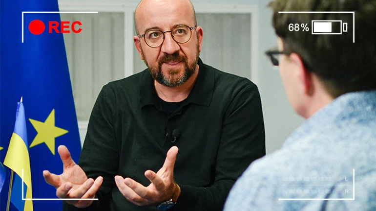 Шарль Мішель: Україні потрібно надати важку зброю, це важливо і дуже терміново