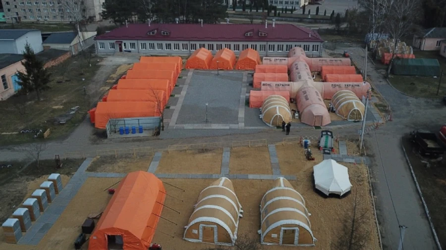 Мобильный COVID-госпиталь переехал в Хмельницкую область