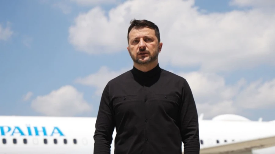 Зеленський прибув з візитом у Лондон