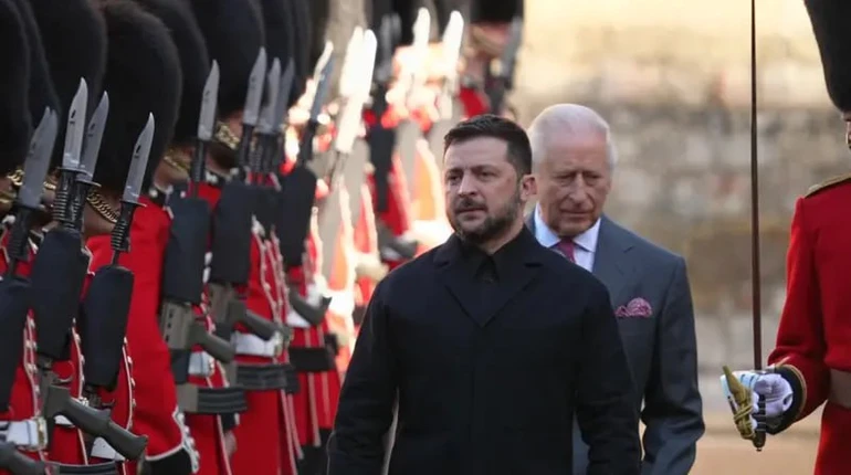 Король Чарльз принял Зеленского в Виндзорском замке