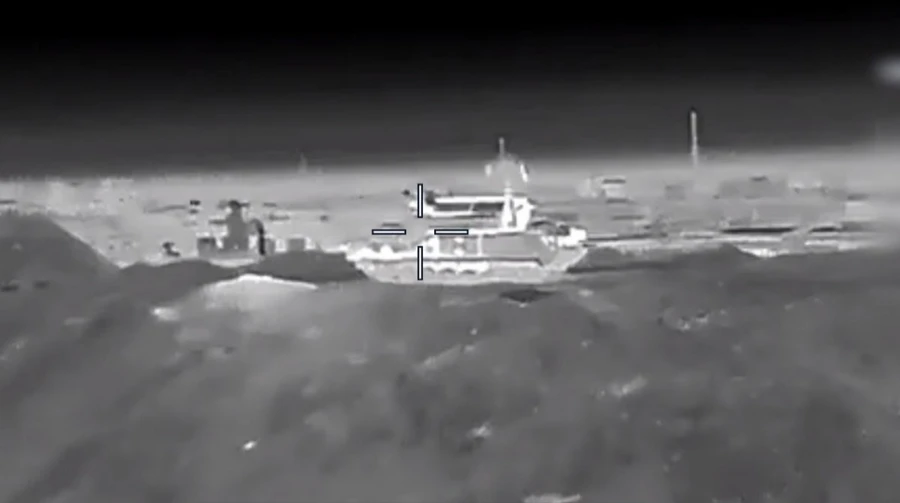 Defence Intelligence unit targets high-value Russian air defence systems in Donbas – video