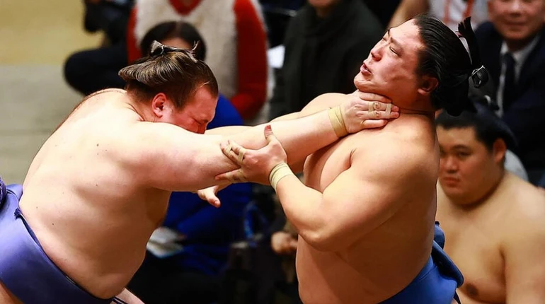 Українці тримаються у групі лідерів першого великого турніру з сумо у 2026 році