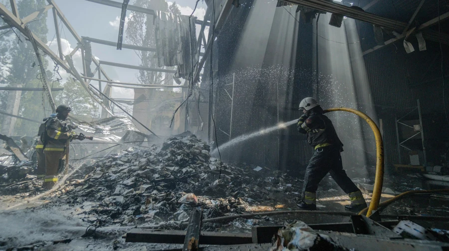 Law enforcement names those responsible for strike on Faktor-Druk printing house in Kharkiv