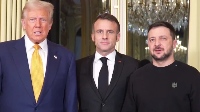 Axios: Макрон убедил Трампа встретиться с Зеленским