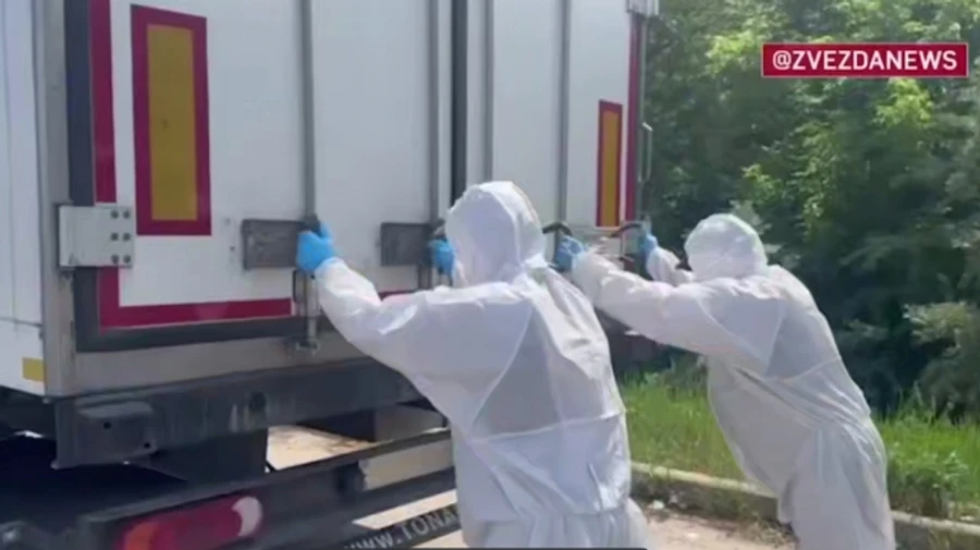 Російська ІПСО і тиск: росіяни зняли відео з рефрижераторами не на місці обміну – Юсов