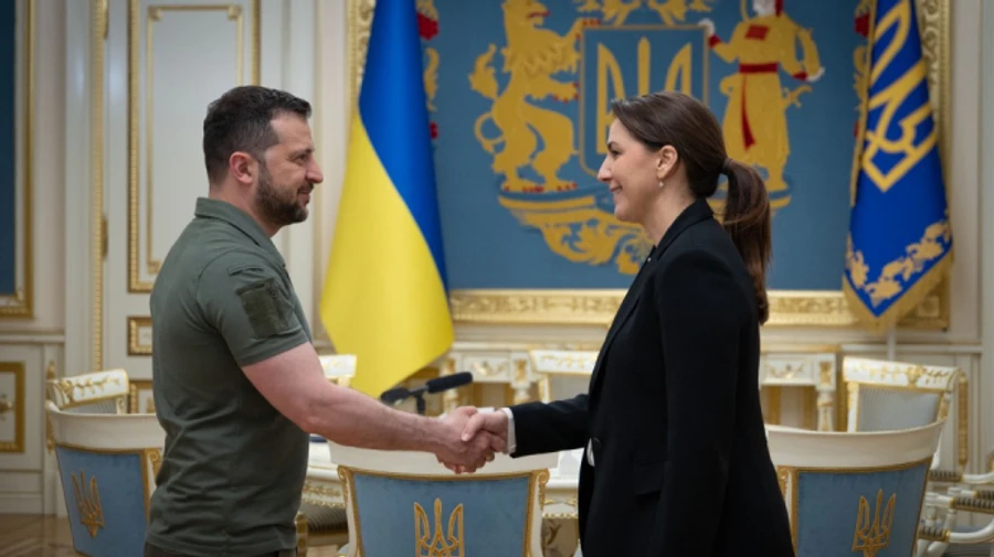Zelenskyy welcomes UAE delegation in Kyiv