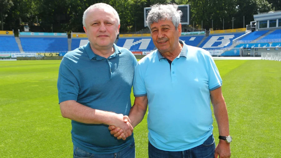 Суркіс офіційно представив Луческу і розповів, як розбереться з ультрас