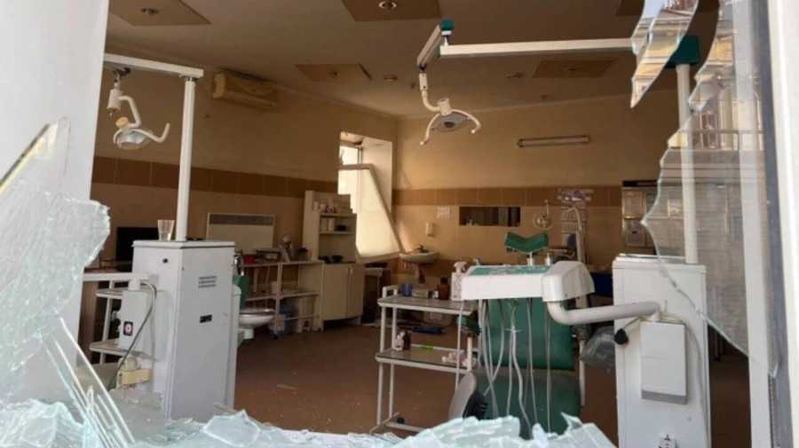 Russian drones damage Kharkiv maternity hospital and two other medical facilities – videos