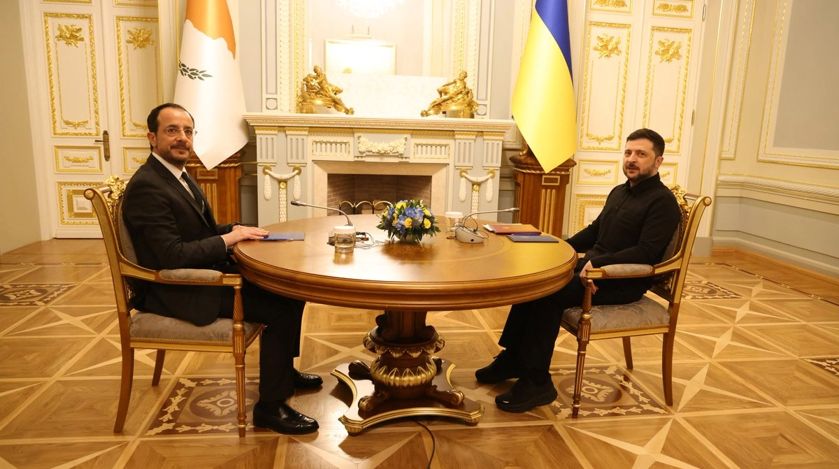 President of Cyprus arrives in Ukraine