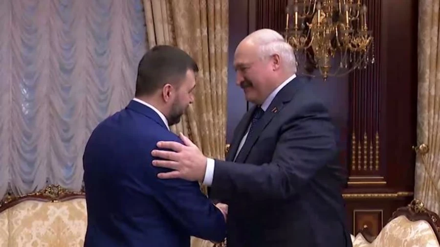 Лукашенко встретился с донецким коллаборантом Пушилиным