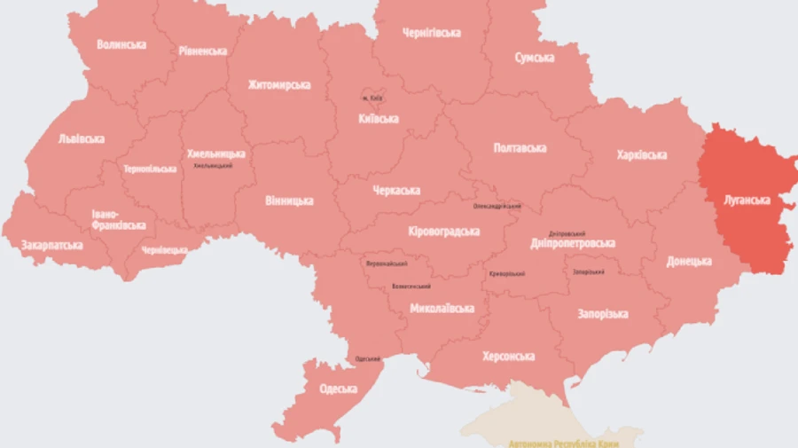 Air-raid sirens sound across all of Ukraine