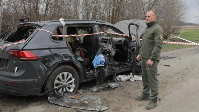Окупанти розстріляли цілу родину в авто біля Макарова – трьох жінок і двох дітей