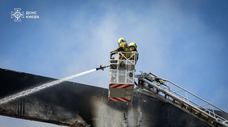 Russian attack on Kyiv: all fires extinguished, search and rescue operations suspended – photos 