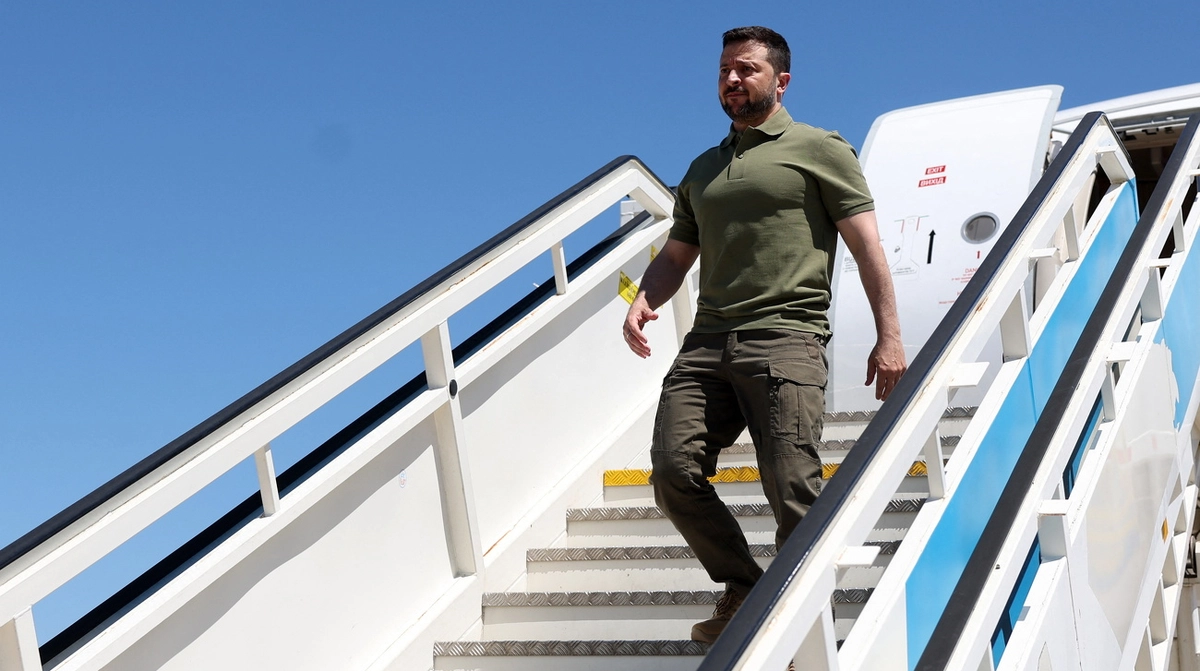 Zelenskyy arrives in Brussels for EU summit