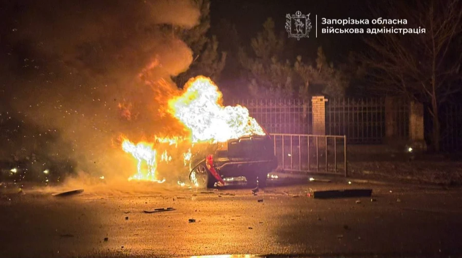 Росіяни атакували Запоріжжя безпілотниками: вдарили по транспортному об'єкту