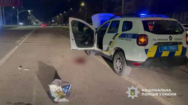 Водитель открыл стрельбу по патрульным в Одессе