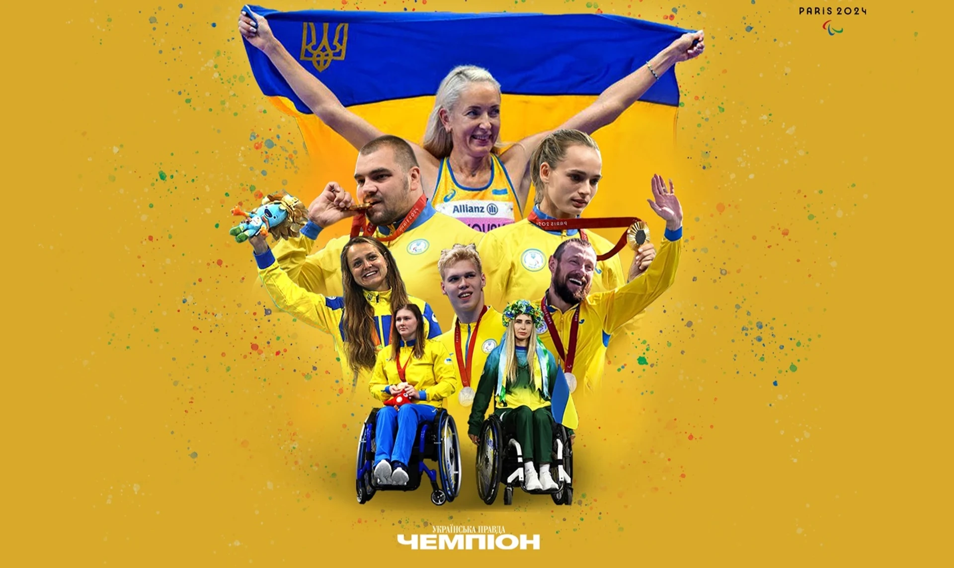 All Ukraine's medal winners at the 2024 Paralympic Games