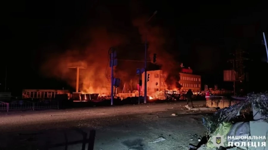 Russians launch 10 strikes on Kharkiv's critical infrastructure