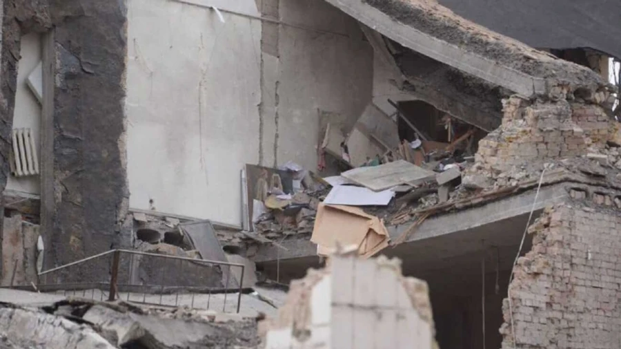 Russian attack devastates part of Academy of Decorative and Applied Arts and Design in Kyiv – photo