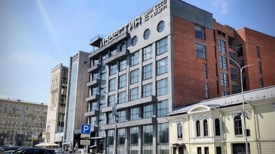 В Москве масштабный пожар: горит Известия Hall