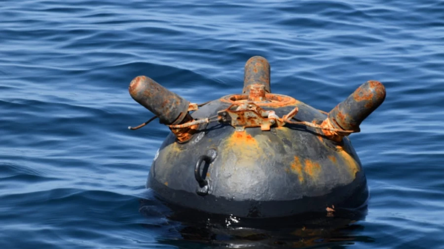 Из-за шторма усилилась минная опасность на побережье Черного моря