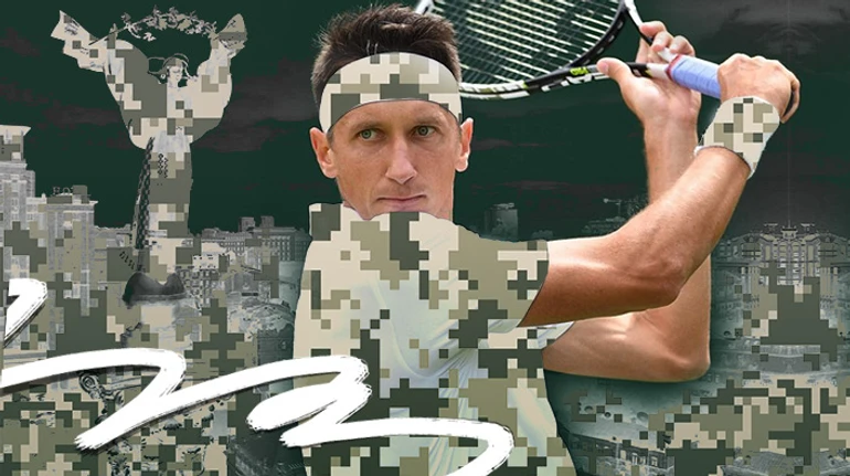 Теннисист и терробороновец Стаховский: Мог не ехать, но, если бы не вернулся в Украину, что бы я сказал своим детям?