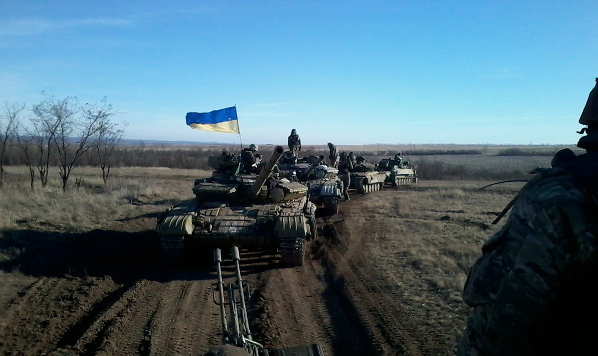 Від вогню нашої артилерії там коїлося пекло, росіяни в хаосі тікали. Розповідь Романа Жованика про перші бої за Дебальцеве