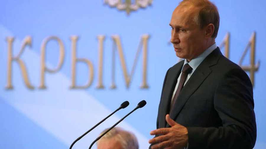 Путін заявив, що в окупованому Криму достатньо прісної води